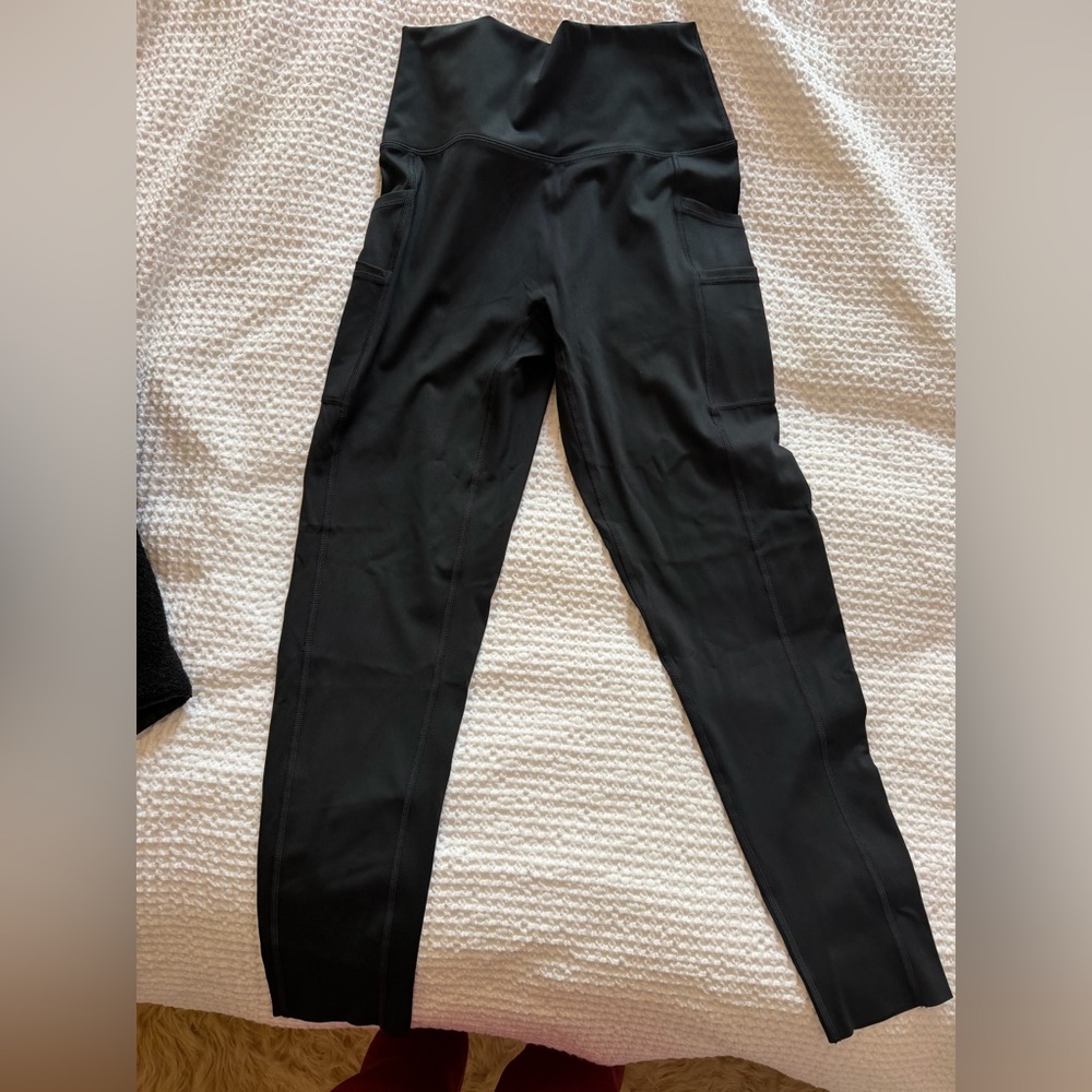 Aerie Sleek Black High-Waisted Leggings